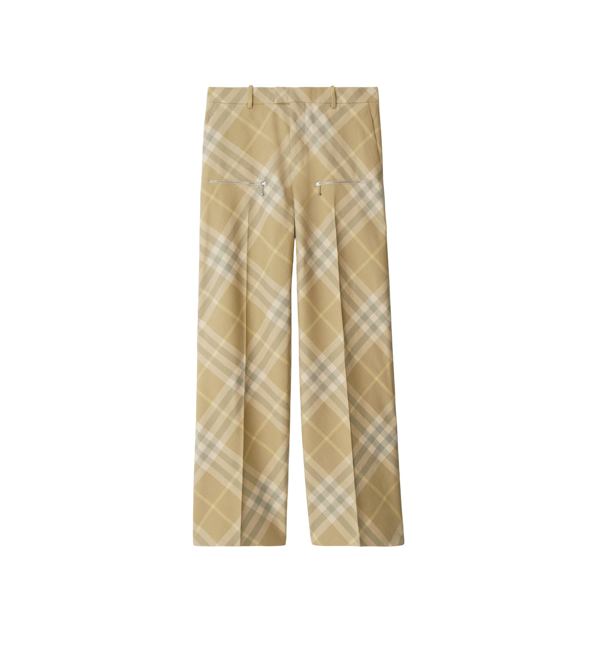 M TAILORED TROUSERS FLAX IP CHECK