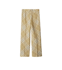 M TAILORED TROUSERS FLAX IP CHECK