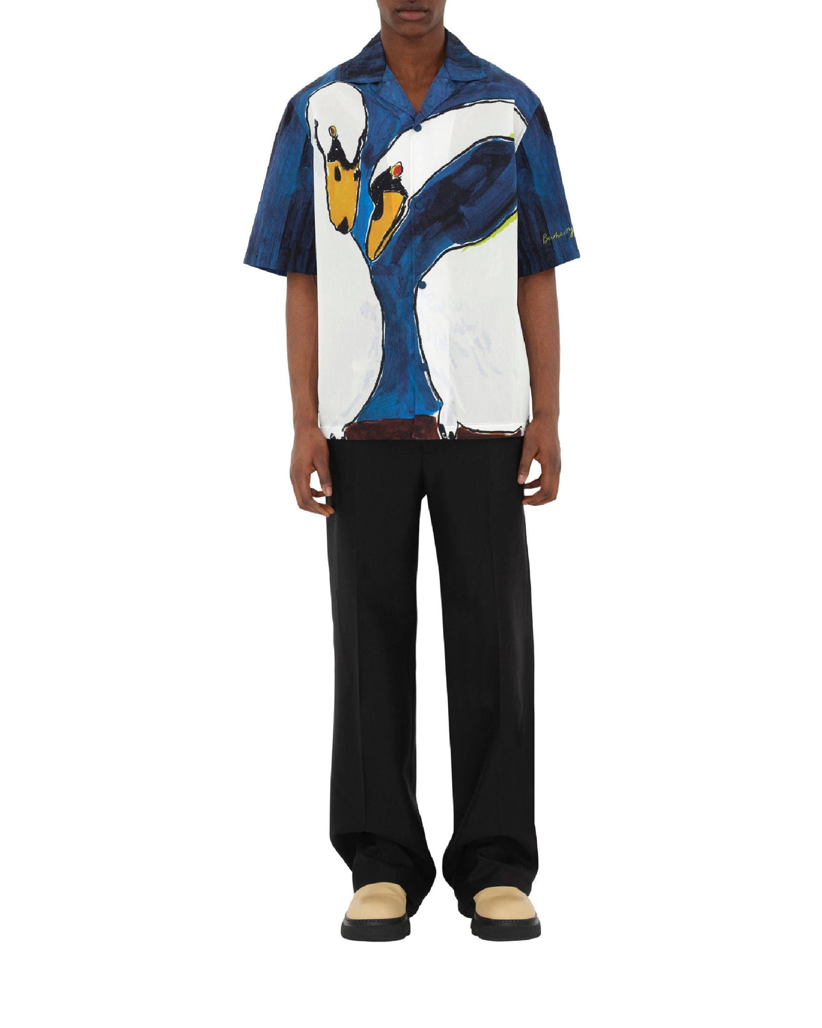 M CASUAL SHIRT SS KNIGHT IP PATTERN