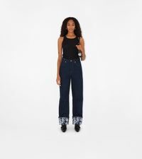 W KNIT TANK NOIR