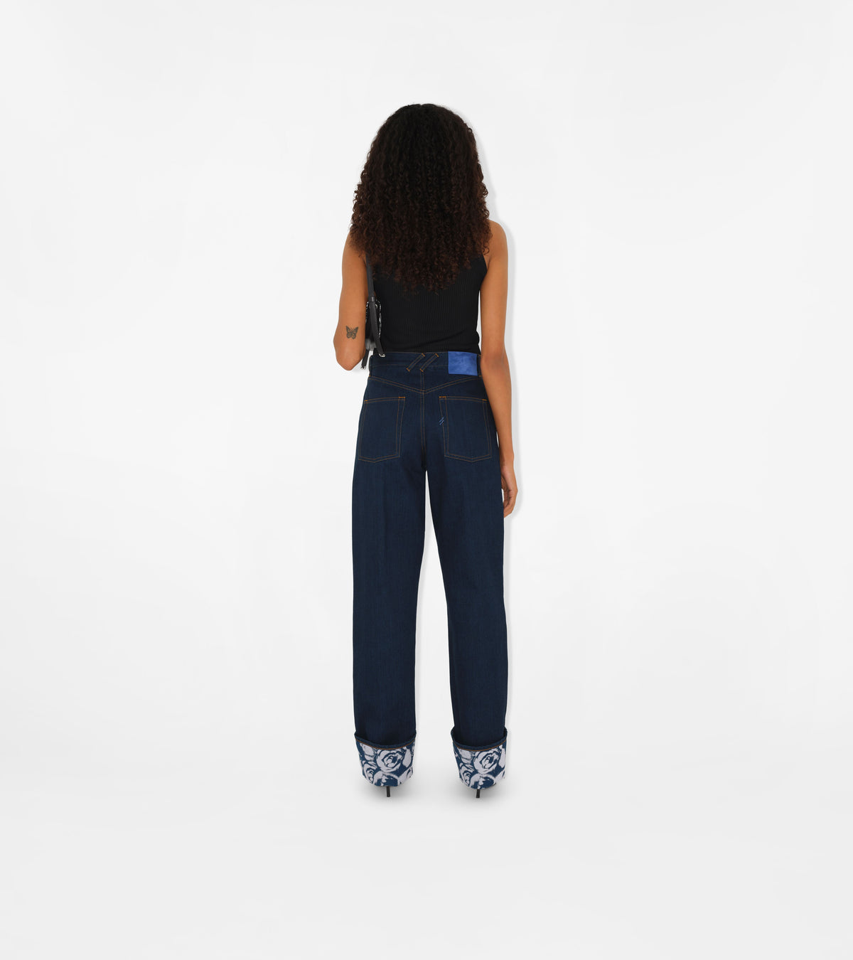 W KNIT TANK NOIR