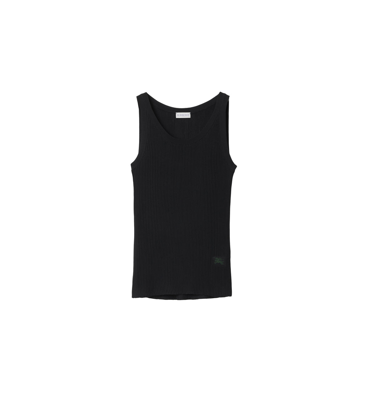 W KNIT TANK NOIR