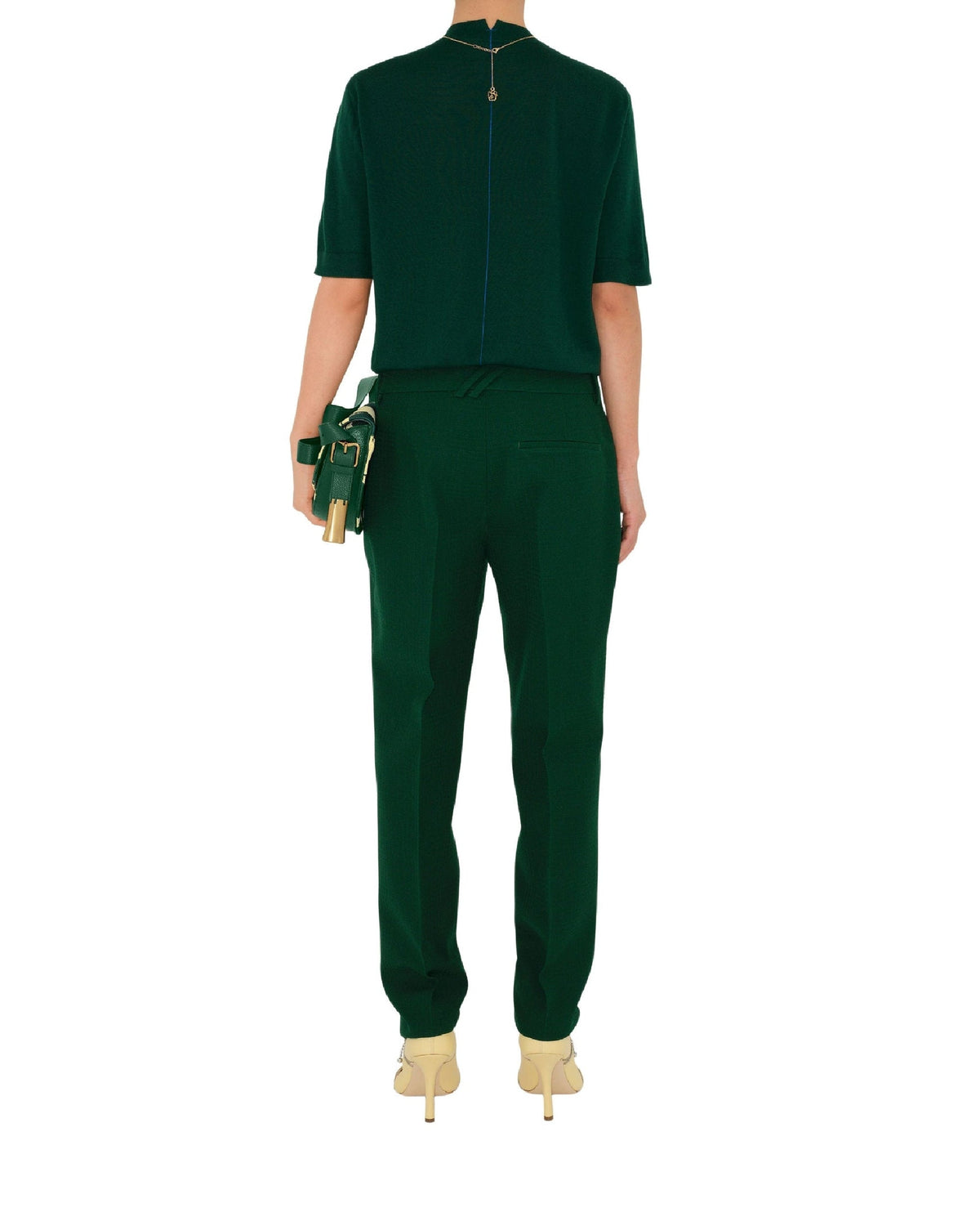 W KNIT ROUNDNECK IVY