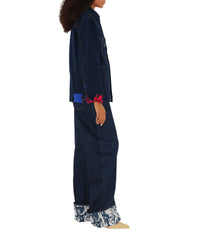 W DENIM FLARE BLEU INDIGO