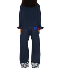 W DENIM FLARE BLEU INDIGO