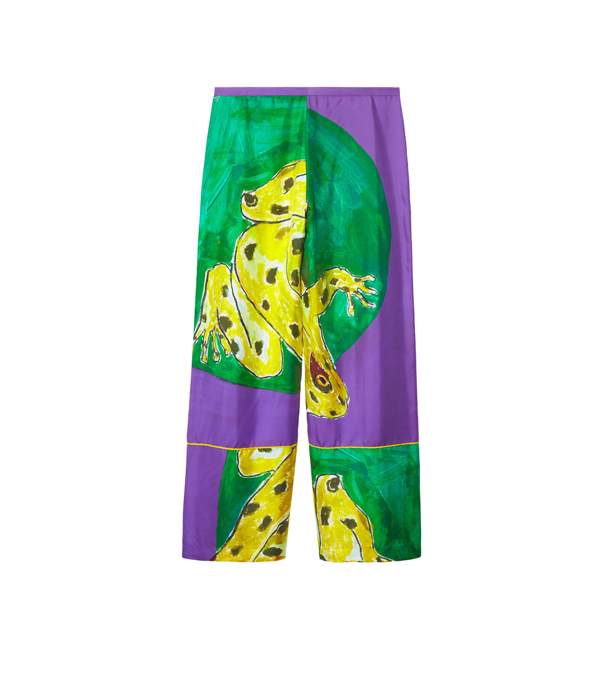 W CASUAL TROUSERS ROYAL IP PATTERN
