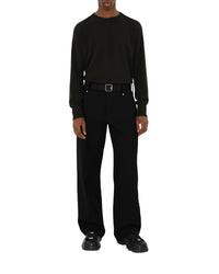 M KNIT CREW ONYX