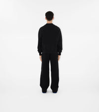 M JERSEY TROUSERS NOIR