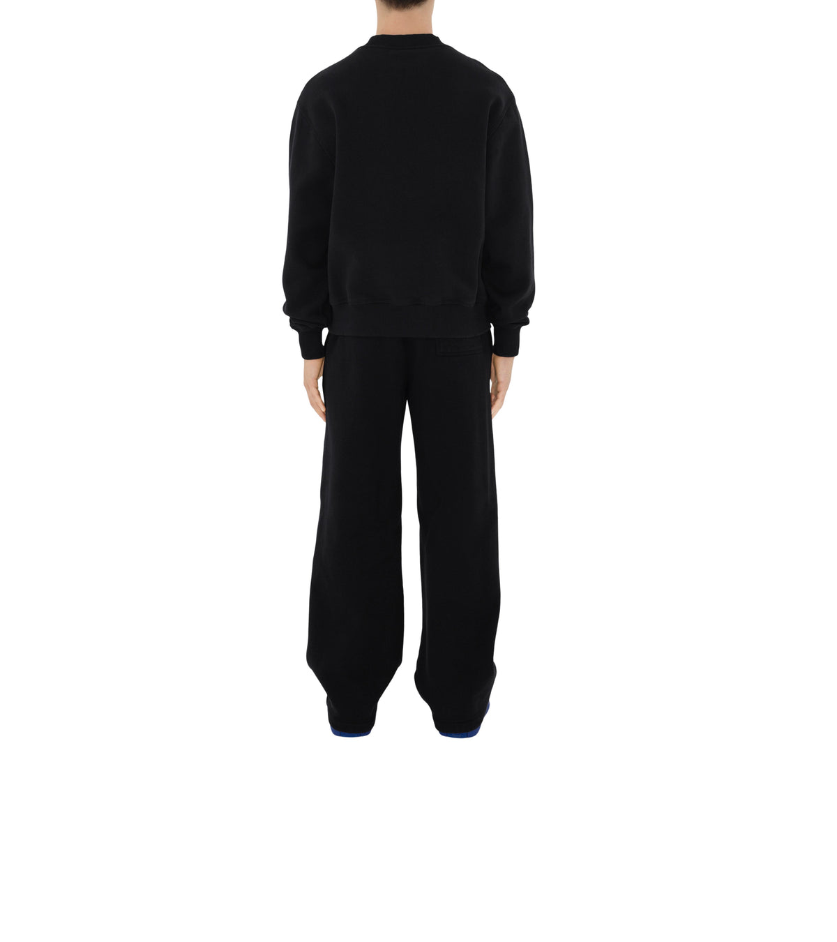 M JERSEY TROUSERS NOIR