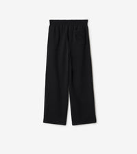 M JERSEY TROUSERS NOIR