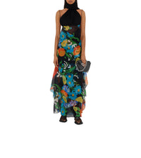 W SHOULDER TOTE BAG NOIR