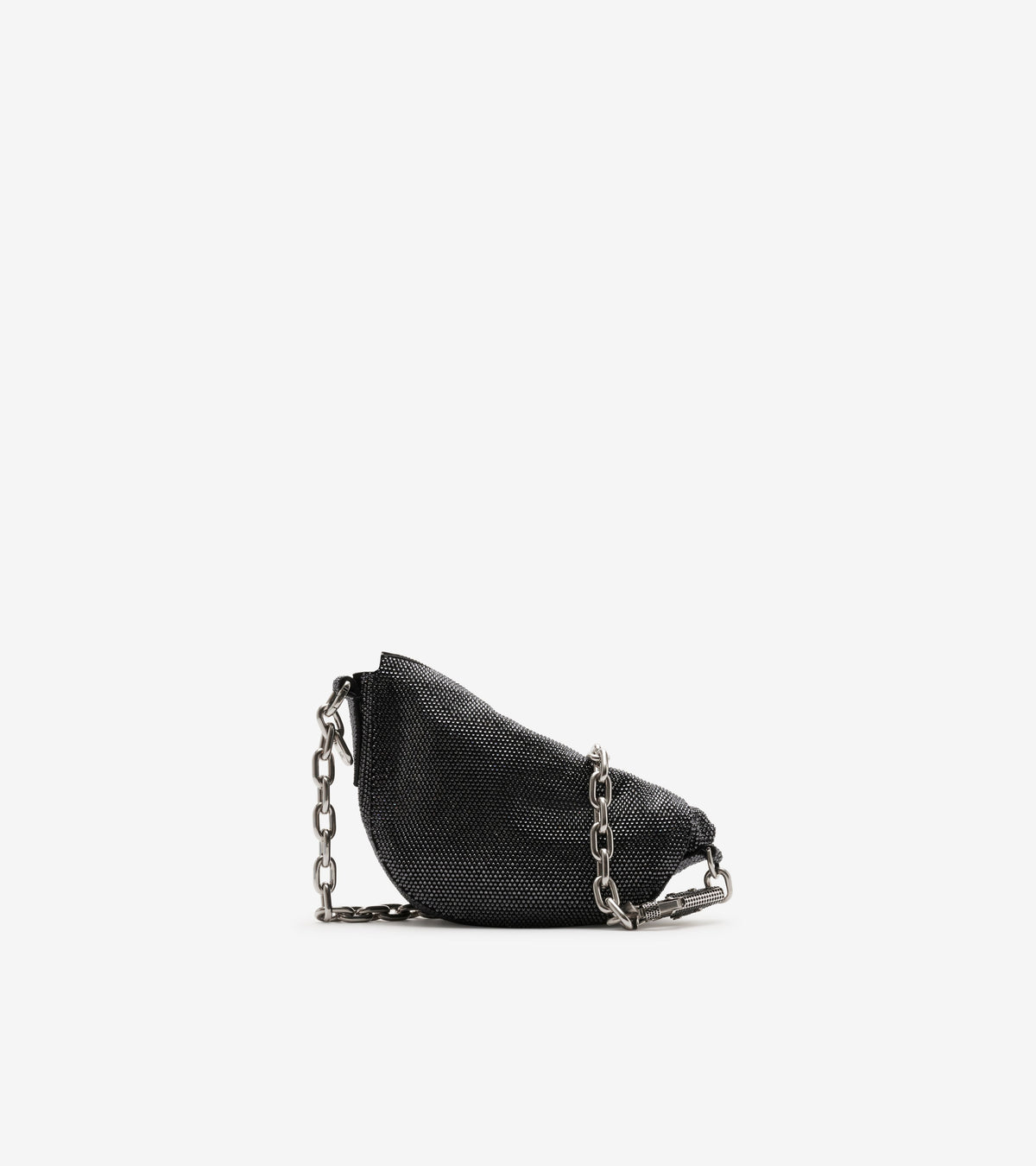 W SHOULDER TOTE BAG NOIR