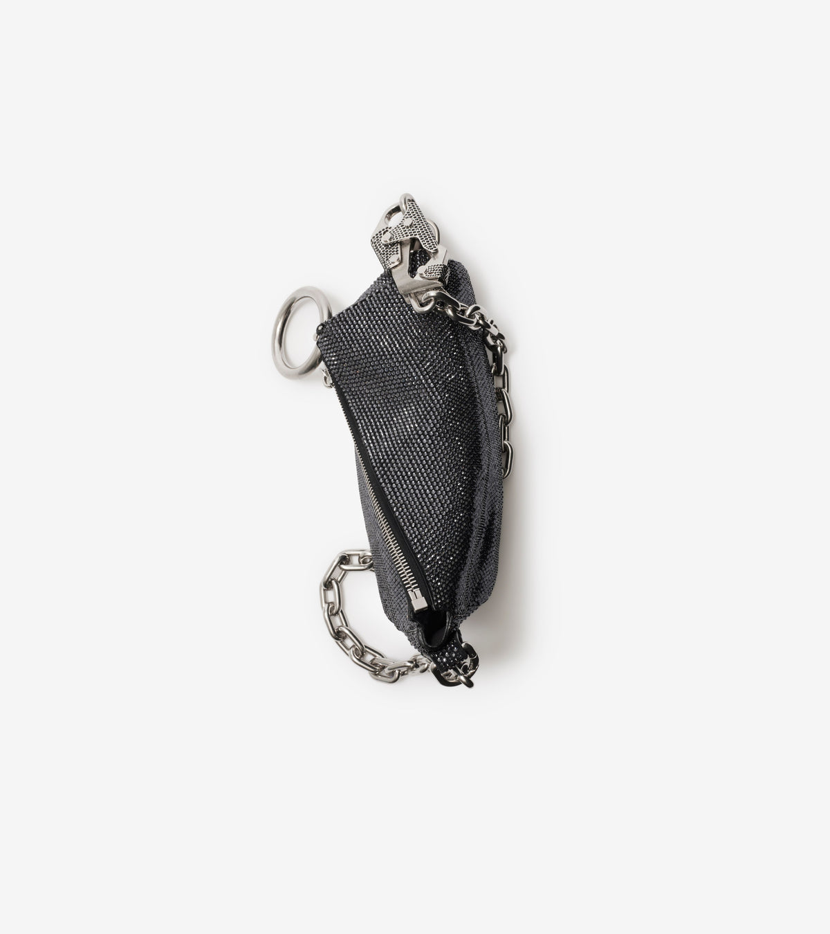 W SHOULDER TOTE BAG NOIR