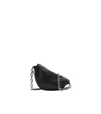 W SHOULDER TOTE BAG NOIR