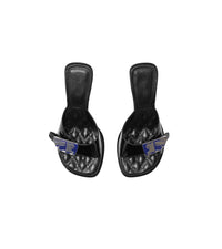 W HEELED SANDAL NOIR