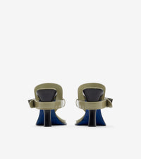 W HEELED SANDAL Beige d'archive