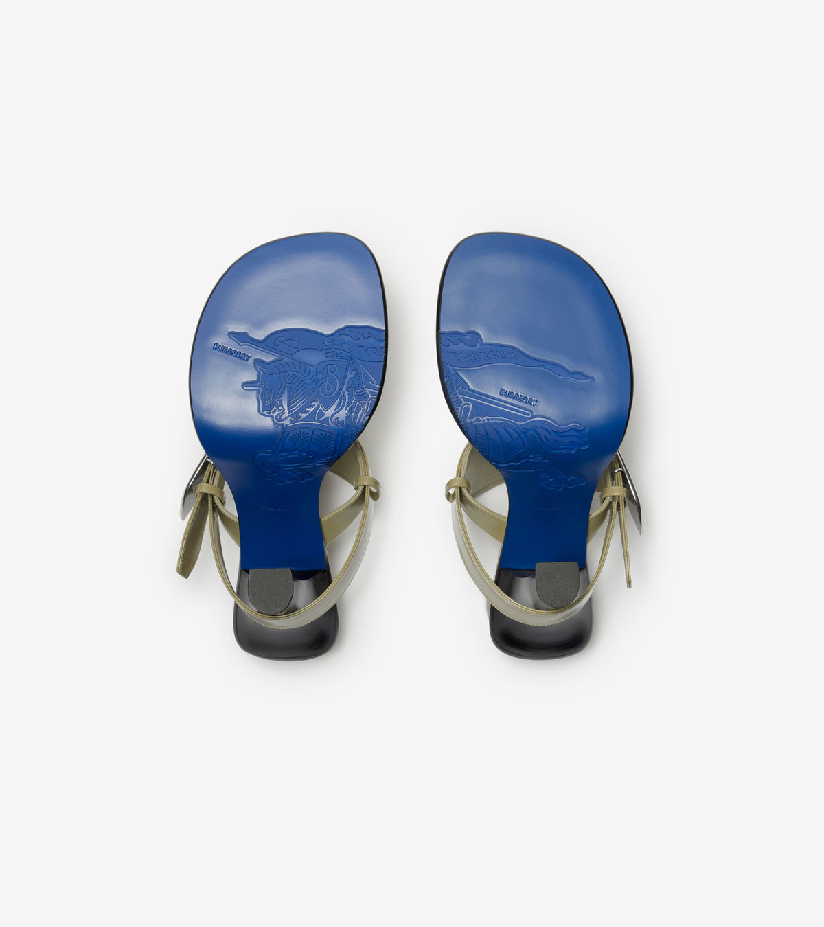 W HEELED SANDAL Beige d'archive