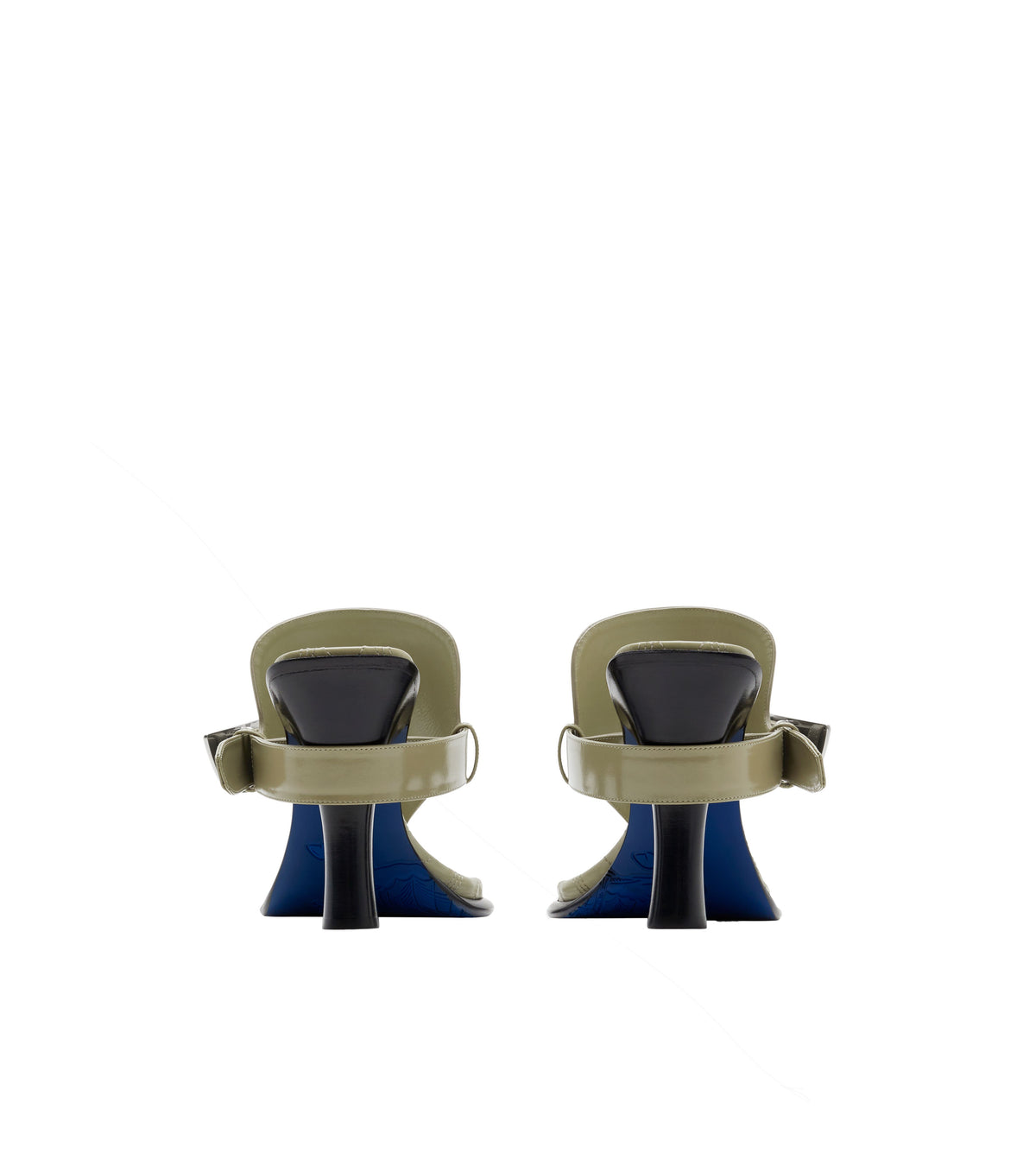 W HEELED SANDAL Beige d'archive