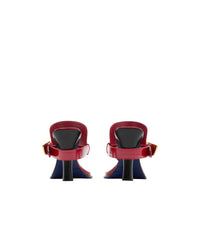 W HEELED SANDAL Écarlate