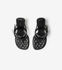 W HEELED SANDAL NOIR