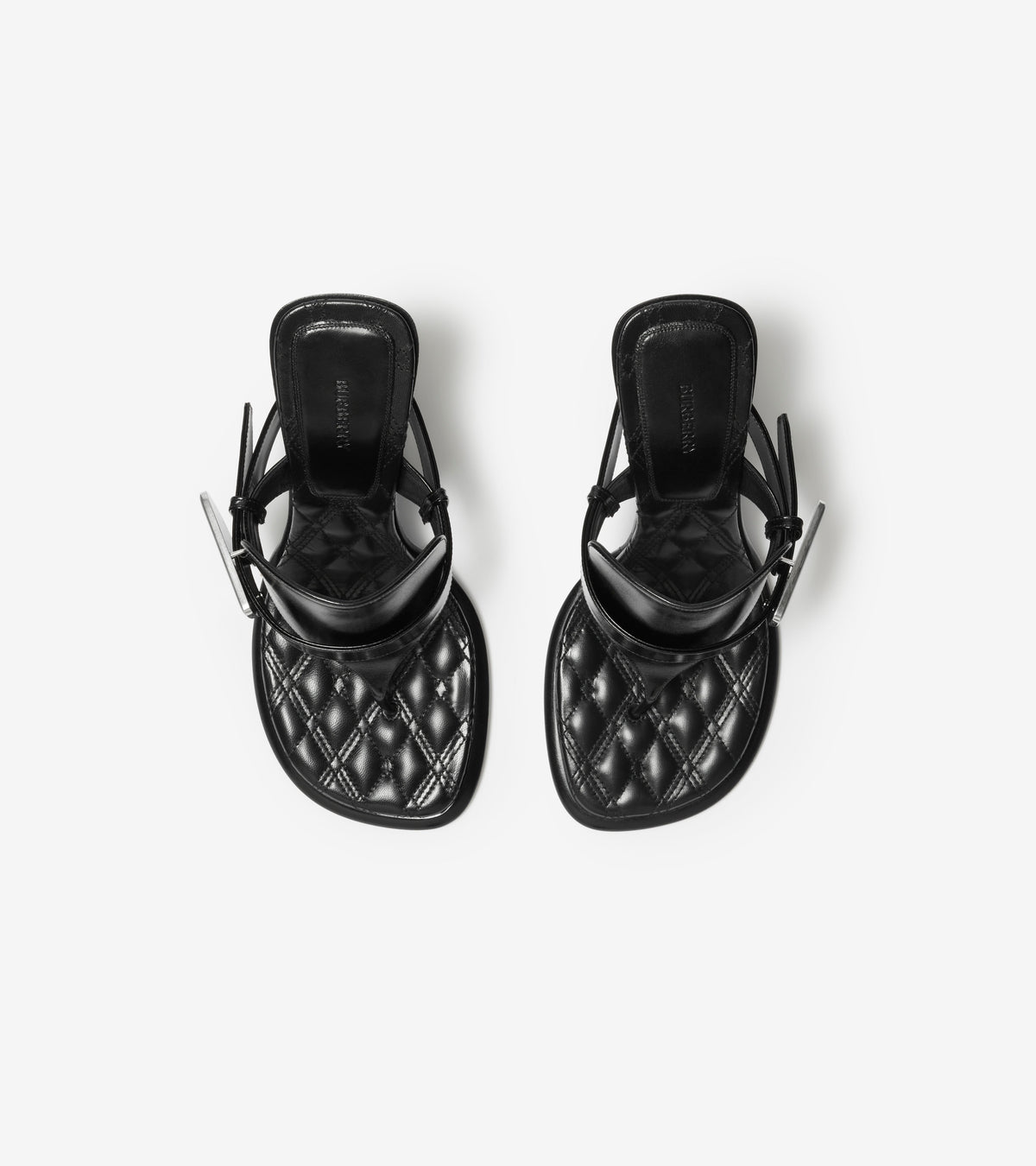 W HEELED SANDAL NOIR