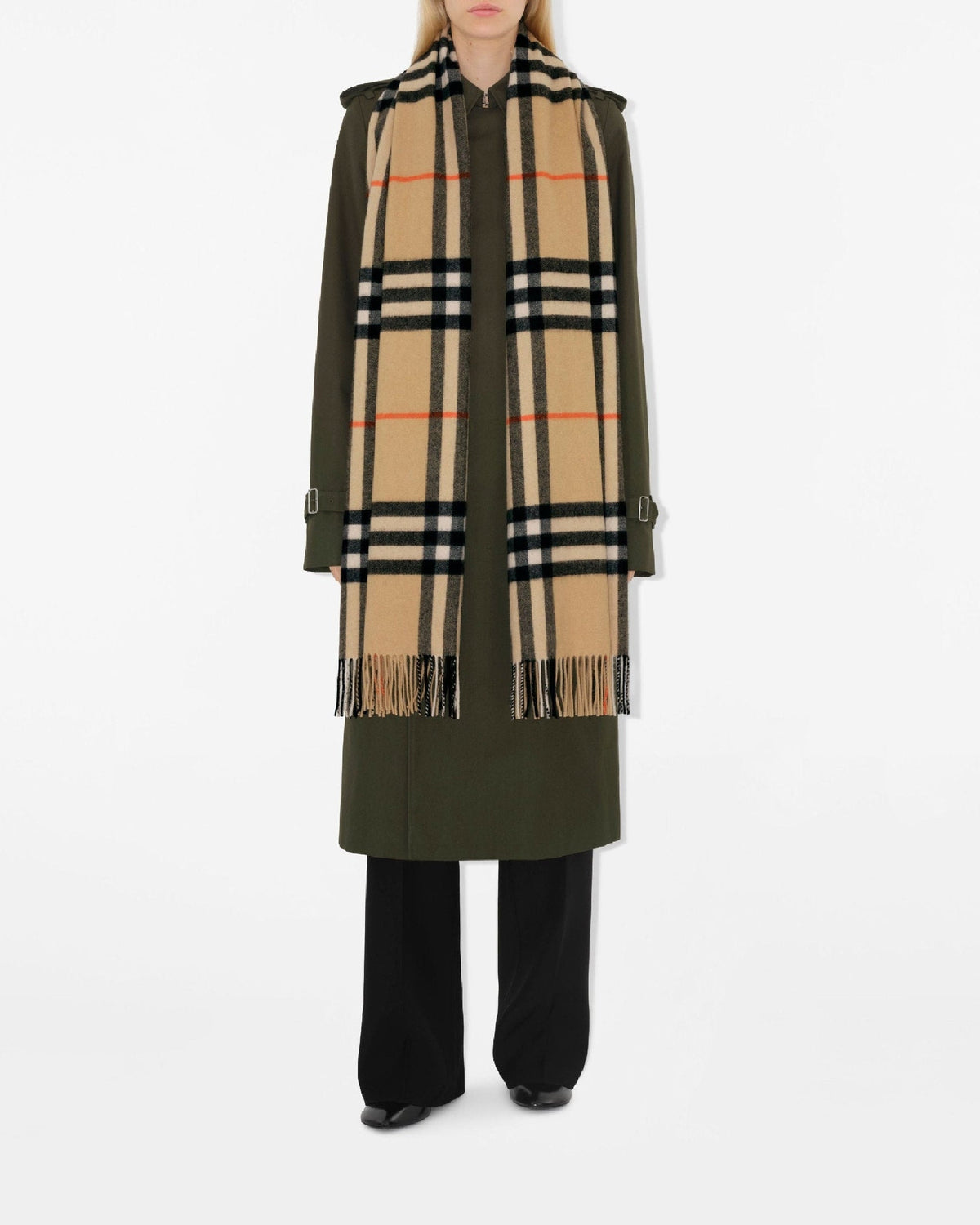 CASHMERE SCARVES Beige Sand