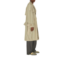 M D BREASTED COAT BEIGE
