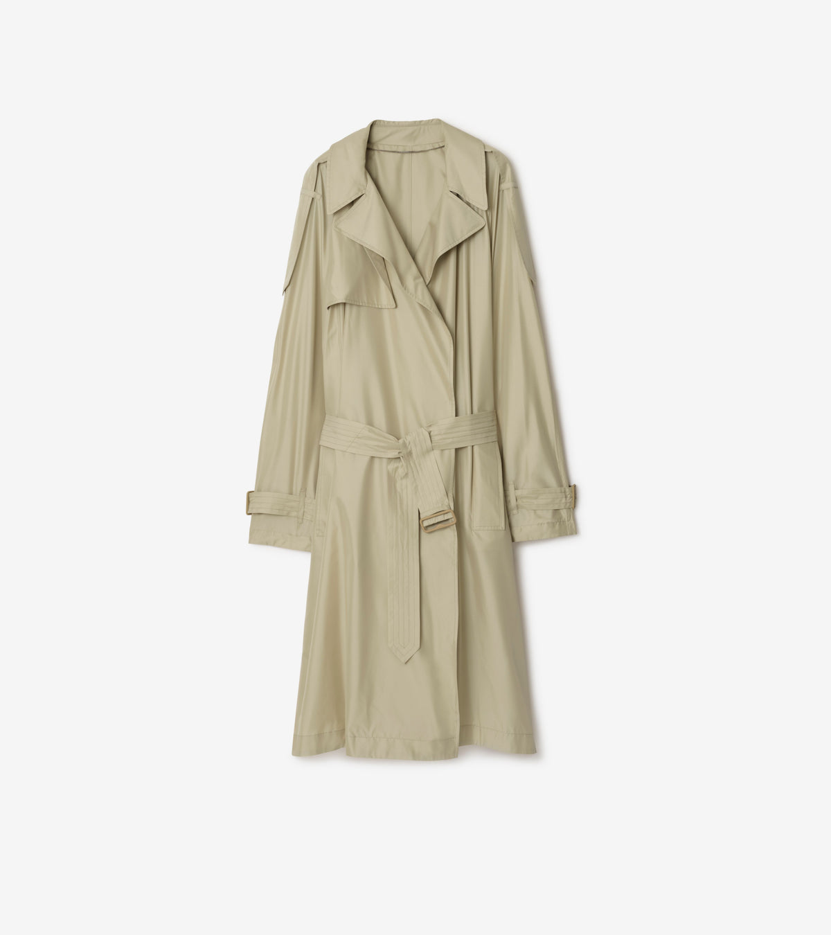 M D BREASTED COAT BEIGE
