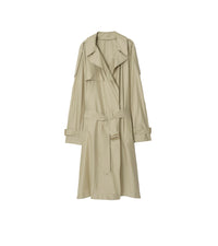 M D BREASTED COAT BEIGE