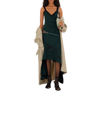 W D BREASTED COAT Millet