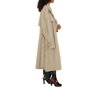 W D BREASTED COAT Millet