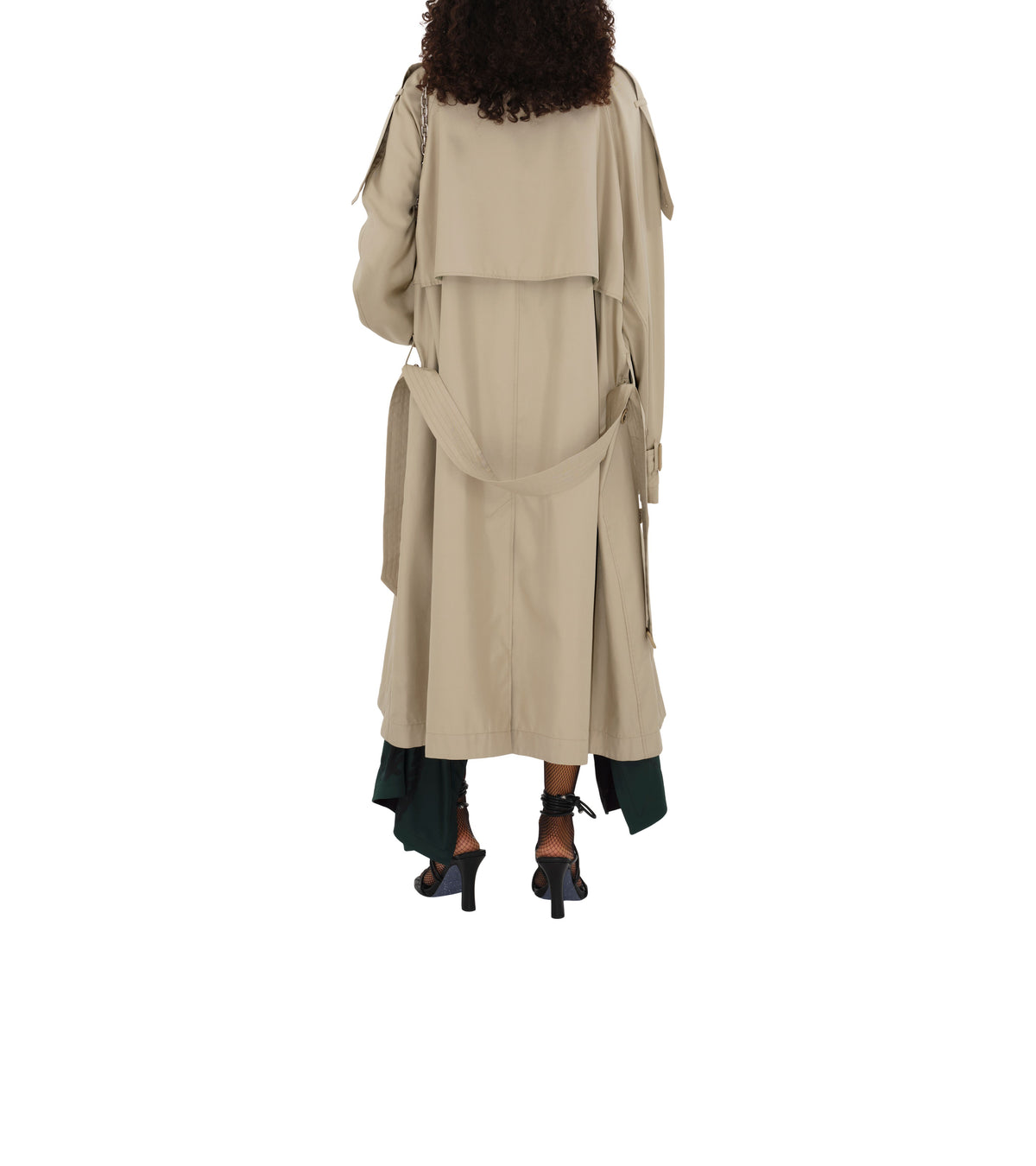 W D BREASTED COAT Millet