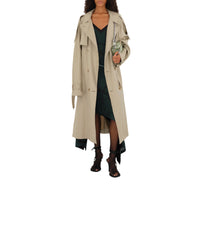 W D BREASTED COAT Millet