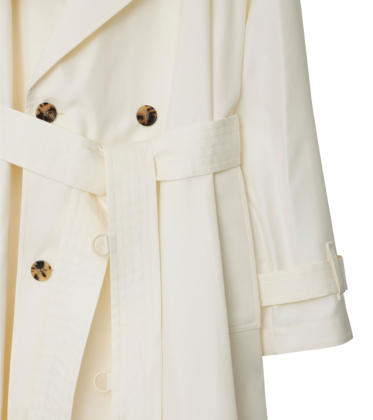 W D BREASTED COAT GRAIN