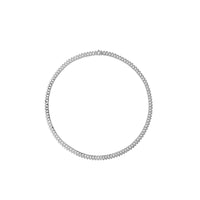 W NECKLACE ARGENT