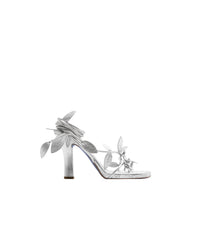 W HEELED SANDAL ARGENT