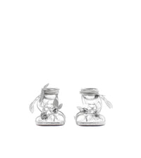 W HEELED SANDAL ARGENT