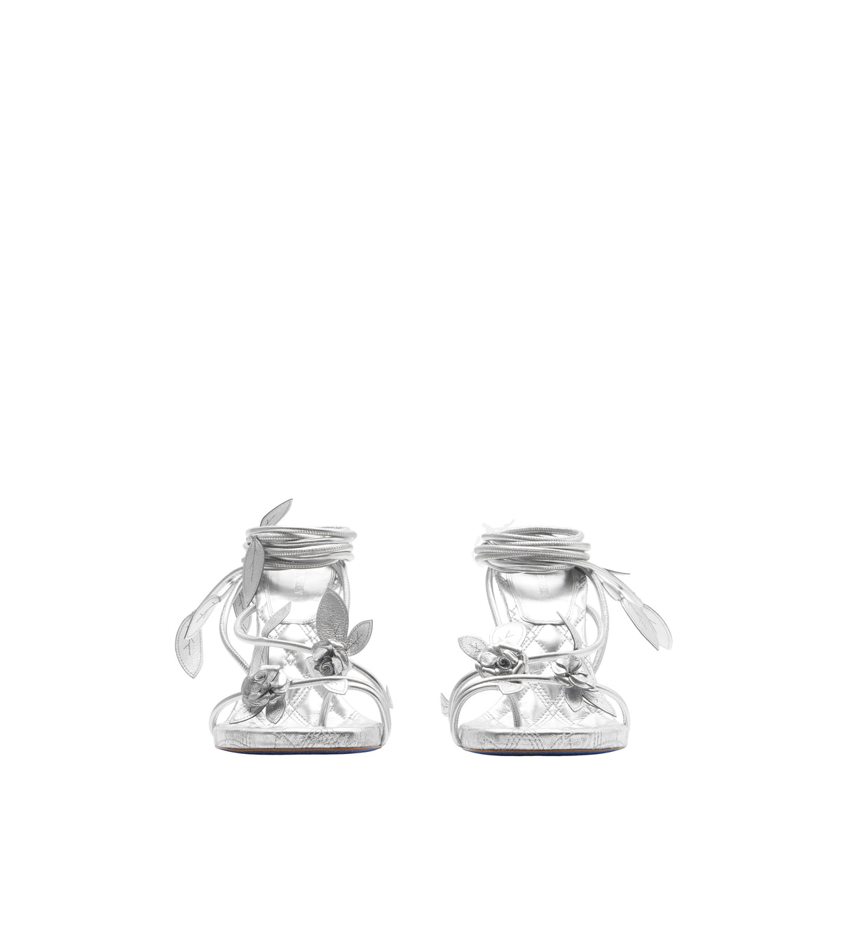 W HEELED SANDAL ARGENT