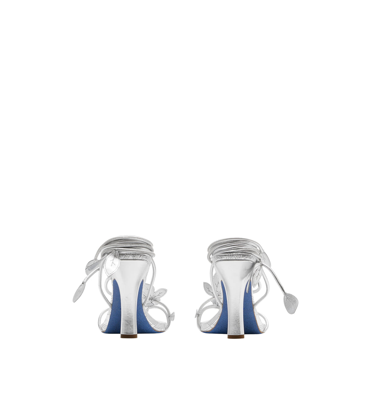 W HEELED SANDAL ARGENT