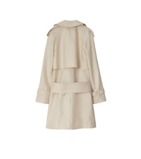W D BREASTED COAT GRAIN
