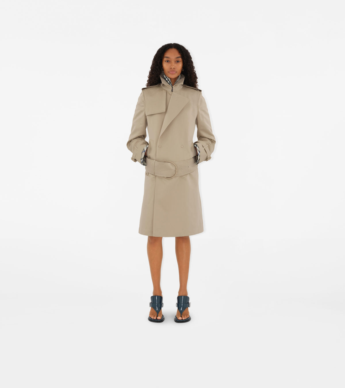W D BREASTED COAT OAT