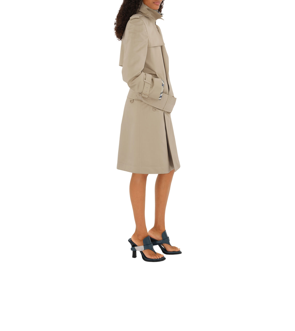W D BREASTED COAT OAT