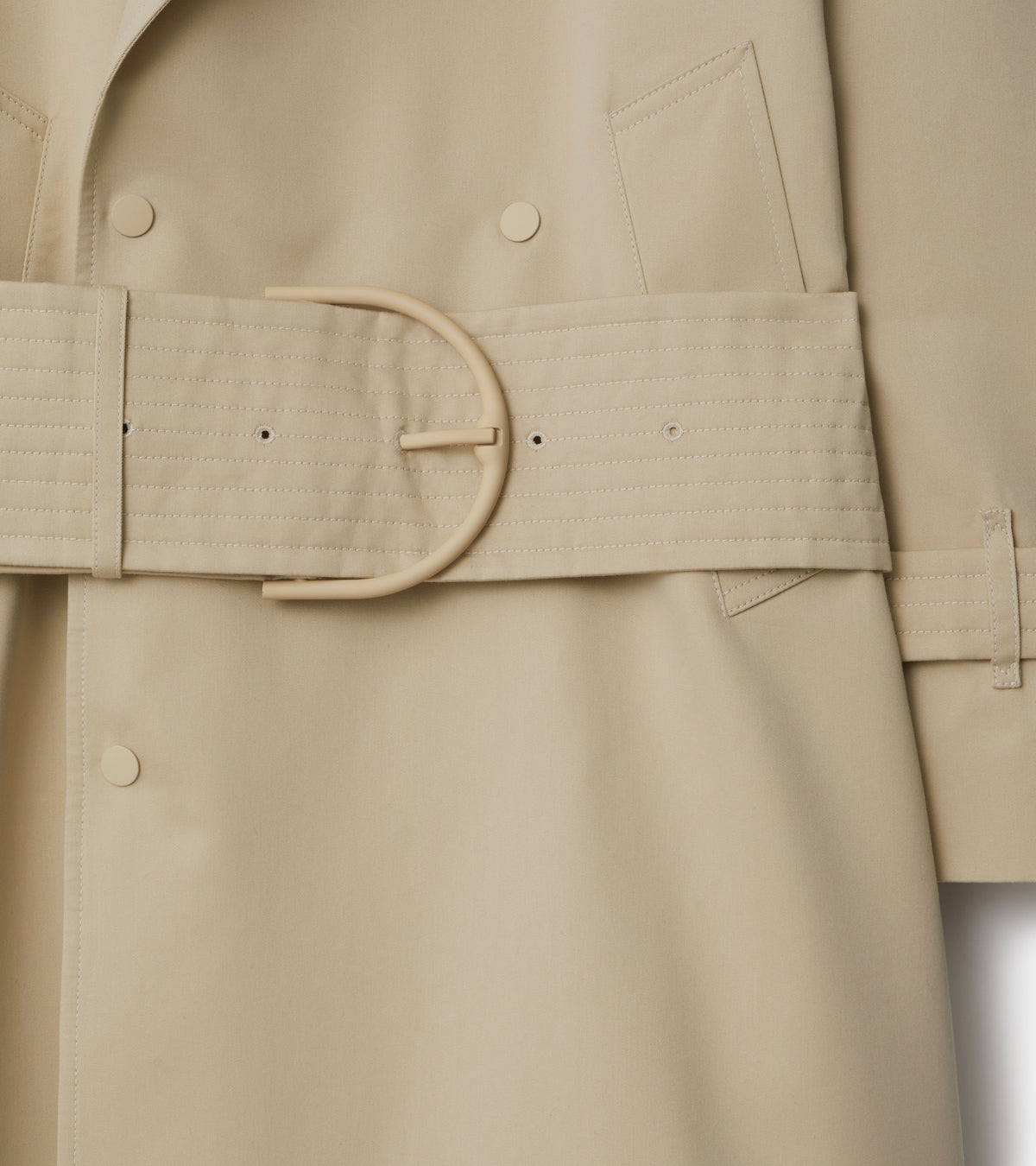 W D BREASTED COAT OAT