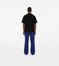 M TAILORED TROUSERS MARINE