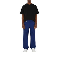 M TAILORED TROUSERS MARINE