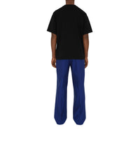 M TAILORED TROUSERS MARINE