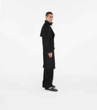 M D BREASTED COAT NOIR