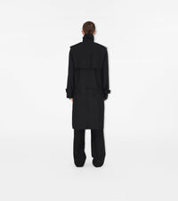 M D BREASTED COAT NOIR