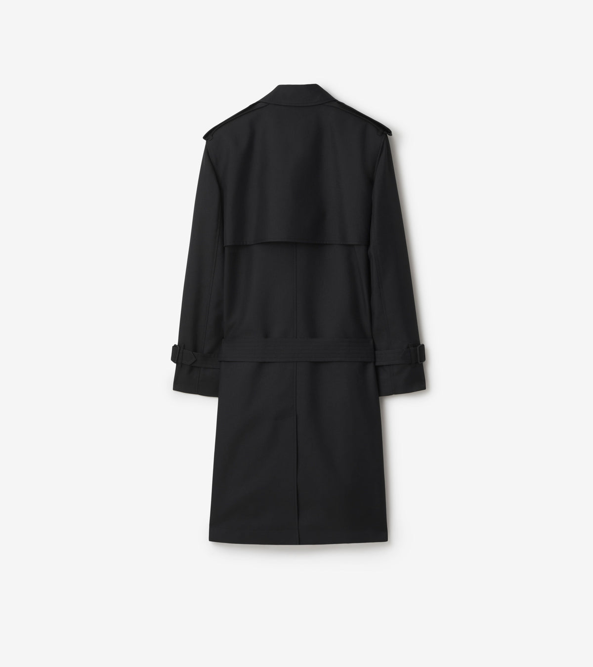 M D BREASTED COAT NOIR