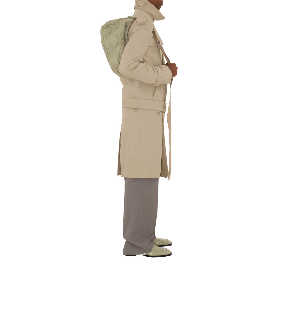 M D BREASTED COAT OAT